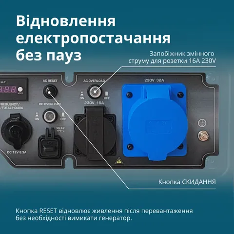 Інверторний бензиновий генератор KS 6500iE — фото 10