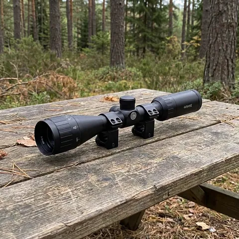 Приціл оптичний Hawke Fast Mount 3-9x40 AO сітка Mil Dot. Кільця на Weaver