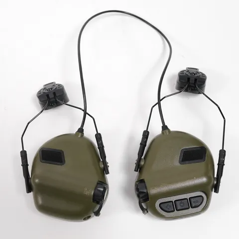 Тактичні навушники EARMOR M31Н з кріпленням Олива — фото 5