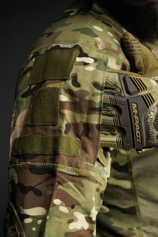 Тактична бойова сорочка UBACS Tactical Series Long Sleeve з посиленими рукавами та велкро-панелями — фото 12
