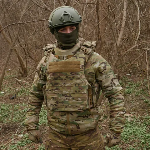 Захист шиї mod. 1 з балістичним пакетом Militex cordura USA Multicam — фото 9