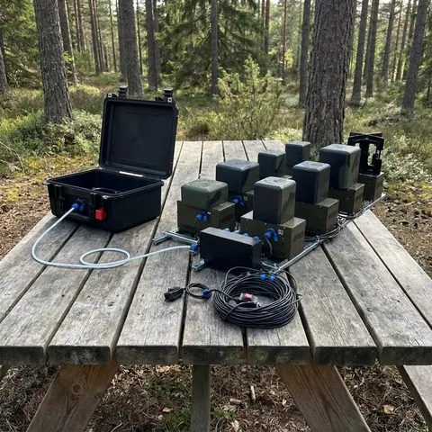 Купольний РЕБ на авто «Фантом» на 14 діапазонів (300-1000МГц; 2.4 ГГц; 5.8 ГГц; 6100-6300МГц)