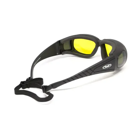 Окуляри Global Vision Outfitter Photochromic (yellow) Anti-Fog, фотохромні жовті, Чорний — фото 8