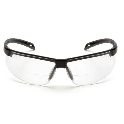 Біфокальні захисні окуляри Pyramex Ever-Lite Bifocal (clear +2.5) Super Anti-Fog H2MAX, біфокальні прозорі з діоптріями, Чорний — фото 5