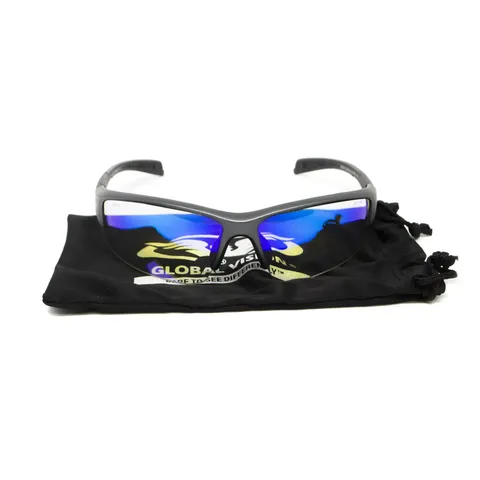 Окуляри фотохромні (захисні) Global Vision Hercules-7 Photochromic Anti-Fog (G-Tech™ blue), фотохромні дзеркальні сині, Чорний — фото 11