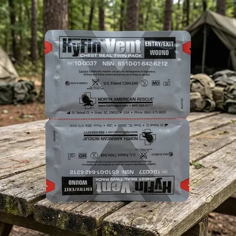 Оклюзійна пов'язка HyFin Vent Chest Seal Twin Pack