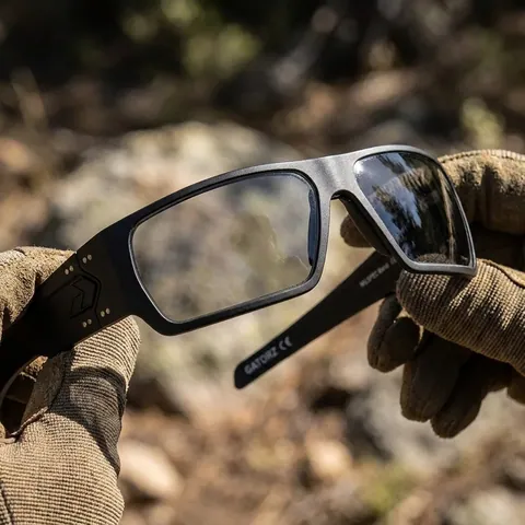 Захисні окуляри Gatorz Specter, Photochromic, ANSI Z87.1 Mil-Spec Ballistic, Black Cerakote - GZ-08-404 — фото 3