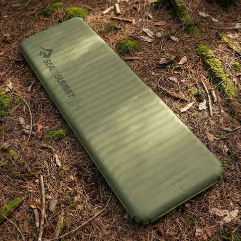 Самонадувний килим Sea to Summit Self Inflating Camp Plus Mat (201x64x7.5см), Rectangular Large, Moss, — фото 3
