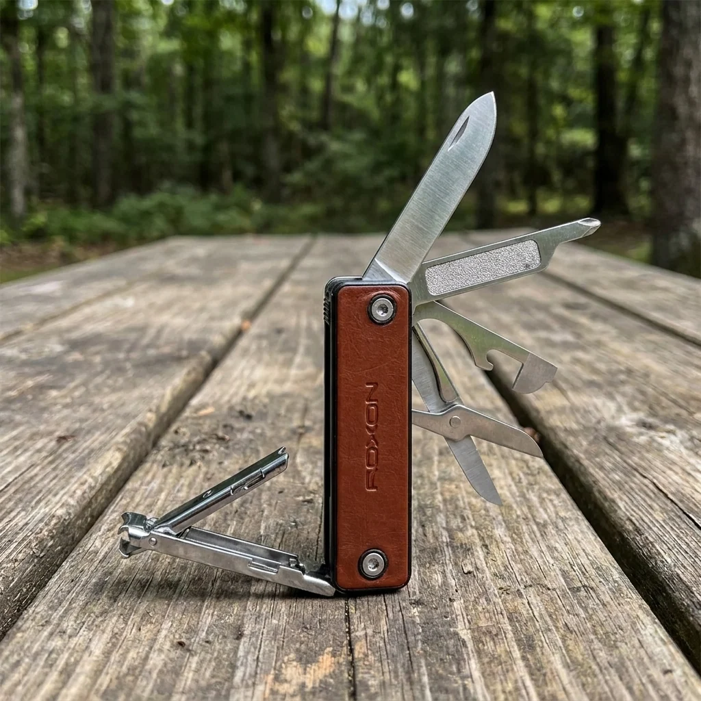 Міні мультитул Roxon M4, коричневий