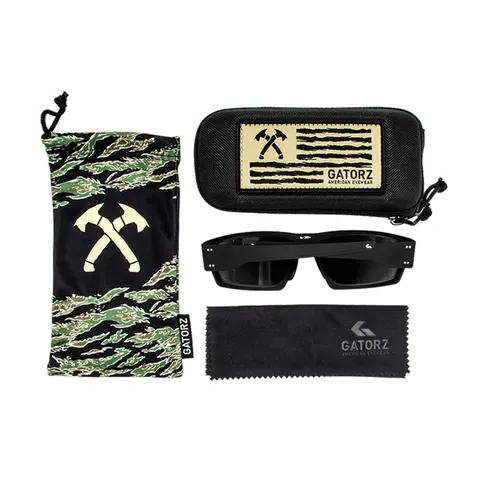 Окуляри Gatorz Jack Carr Warhawk (Limited Edition) ANSI Z87.1 Mil-Spec Ballistic, Black Tomahawks - GZ-54-093 — фото 8