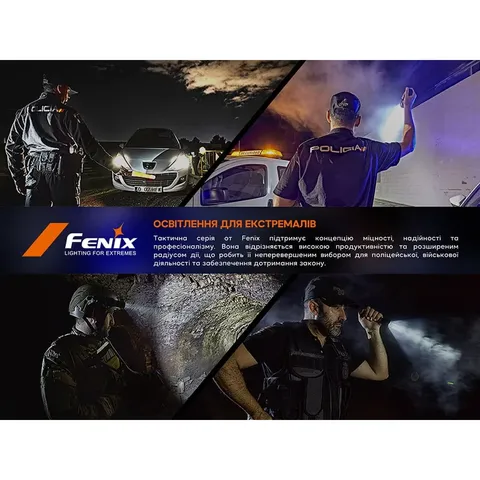 Fenix T6 тактична ручка з ліхтариком синя — фото 14