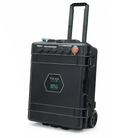 Зарядна станція PW G3000 3072Wh 3000W LiFePO4 тактичного класу з EV зарядкою та сонячним входом — фото 2