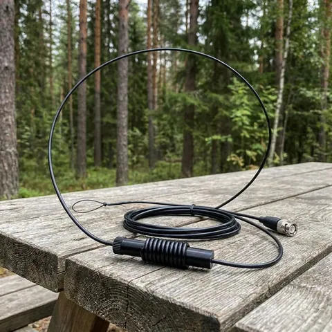 Зовнішня VHF антена Flower Pot 136–174 МГц для рацій Motorola (BNC + Motorola Bolt)