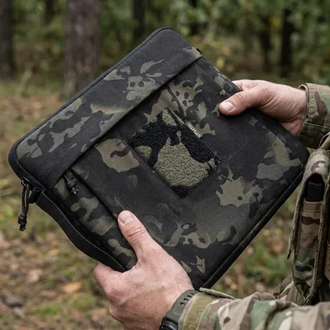 Чохол для ноутбука UTactic Laptop Cover — Чорний Мультикам (15-16 дюймів) — фото 3
