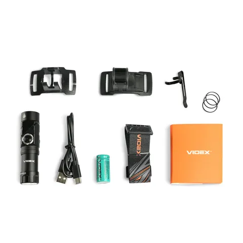 Портативний світлодіодний ліхтарик VIDEX VLF-A244RH 600Lm 5000K — фото 10
