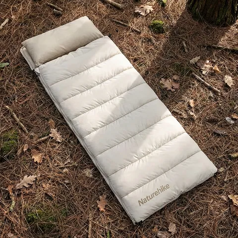 Спальний мішок Naturehike LD150 CNK2300SD016 лівий, бежевий — фото 3