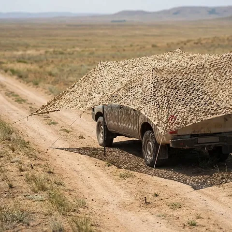 Маскувальна сітка Militex для окопів та бліндажів Дубове листя 10х10м (площа 100 кв.м.)