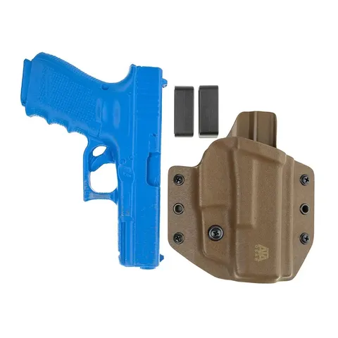 Кобура зовнішньопоясна ATA-Gear Hit Factor v.1 GLOCK 19/23/19X/45 Coyote Brown — фото 2