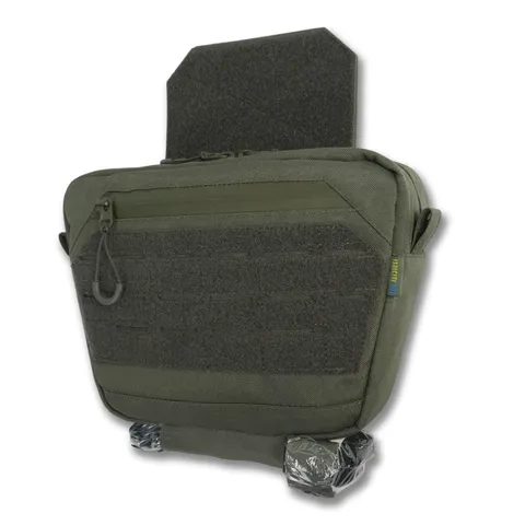 Сумка-напашник XL Kiborg з балістичним захистом 2 клас Militex Хакі — фото 4