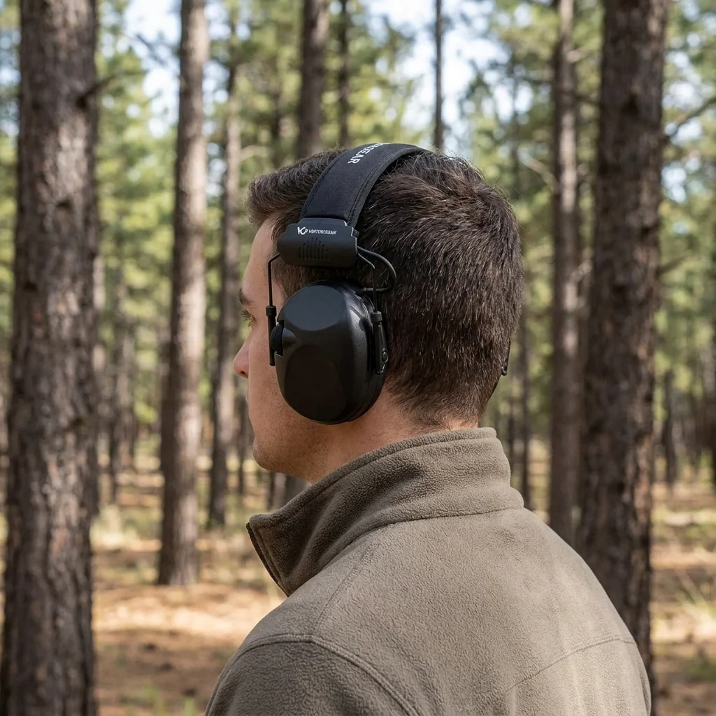 Захисні активні навушники протишумні Venture Gear Sentinel NRR 26dB Чорні