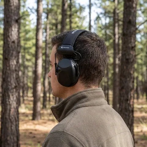 Захисні активні навушники протишумні Venture Gear Sentinel NRR 26dB Чорні