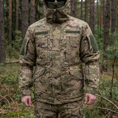Зимовий костюм Water Repellent MILITEX Gen 6 Мультикам (бушлат+штани) — фото 3