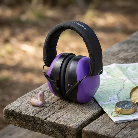 Навушники захисні Фіолетові Venture Gear VGPM8065C SNR 26дБ + беруші — фото 3
