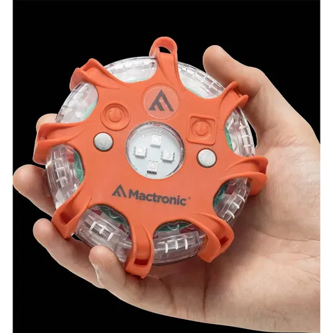 Комплект ліхтарів професійних Mactronic X-Flare (30 Lm) Red/Blue/Amber Recharg 12/220V (PSD0112) — фото 14