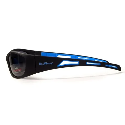 Окуляри поляризаційні BluWater Buoyant-1 Polarized (gray) чорні — фото 5