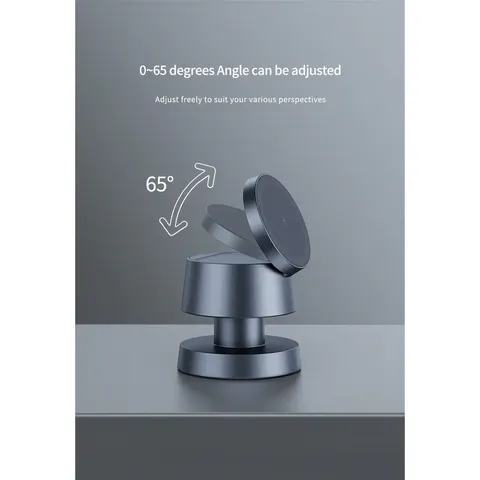 Беспроводное зарядное устройство СТЕНД 4в1 WS40AP-25W Lightning магнит телефон часы наушники ночник Графіт — фото 7