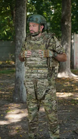 Бронежилет Militex Modular X-1 з балістичним пакетом (1 клас) | Multicam | Cordura USA | Розмір — фото 8