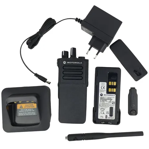 Професійна цифрова портативна рація Motorola DP4401e UHF Li-Ion 2100 мАг (MDH56KDC9RA1AN) — фото 7