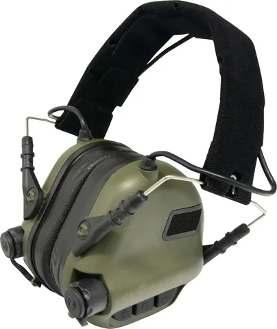 Тактичні навушники EARMOR M31 Olive з універсальним кріпленням — фото 2