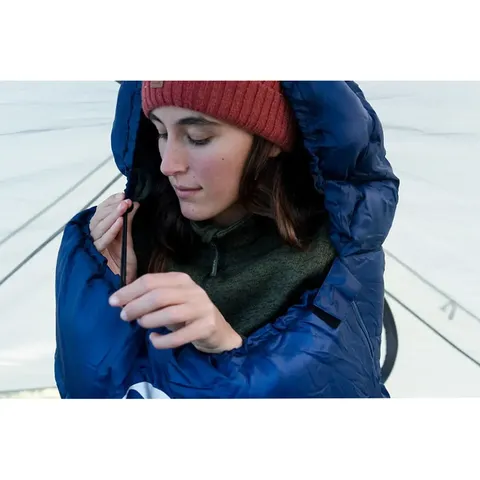 Спальник з капюшоном Naturehike MJ600 CNK2300SD014, темно-блакитний — фото 9