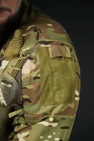 Тактична бойова сорочка UBACS Tactical Series Long Sleeve з посиленими рукавами та велкро-панелями — фото 11