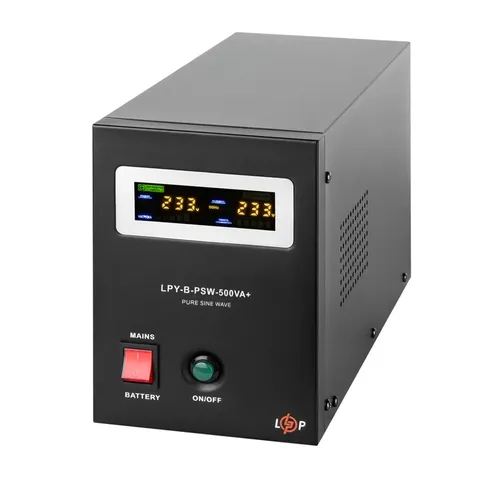 ДБЖ з правильною синусоїдою 12V LPY-B-PSW-500VA+ (350Вт) 5A/10A — фото 5