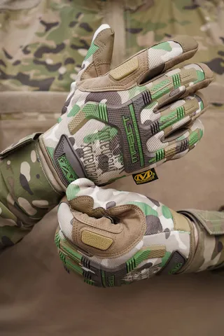 Зимові тактичні рукавички Mechanix M-Pact з утеплювачем Койот — фото 6