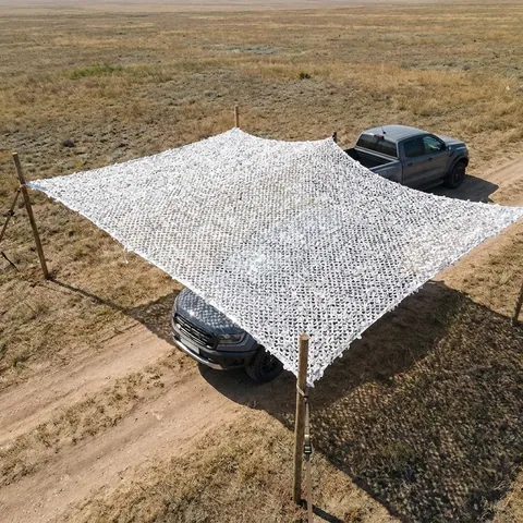 Зимова маскувальна Militex сітка зимовий мультикам 6х8м (площа 48 кв.м.)