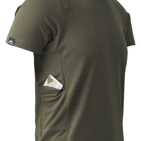 Термоактивна футболка Helikon-Tex Functional T-shirt - Quickly Dry - Olive Green — фото 5