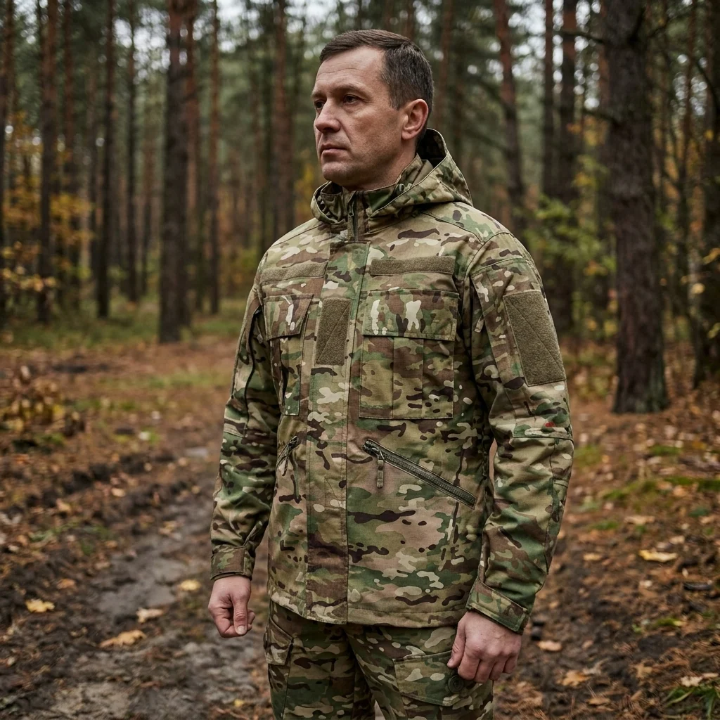 Жіноча тактична куртка FC Combat Fit, мультикам