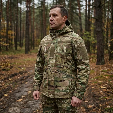 Жіноча тактична куртка FC Combat Fit, мультикам