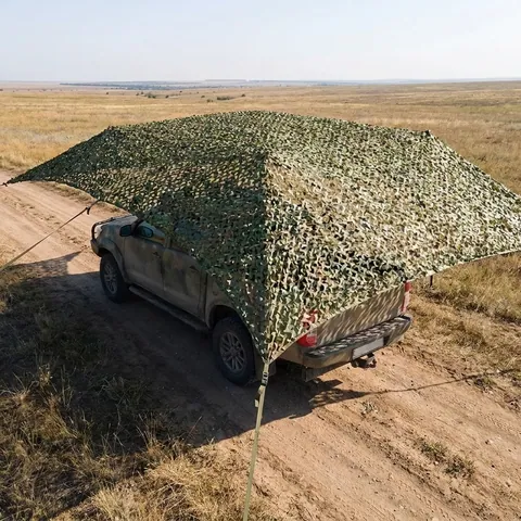 Літня маскувальна сітка Militex Листя 10х20м (площа 200 кв.м.)