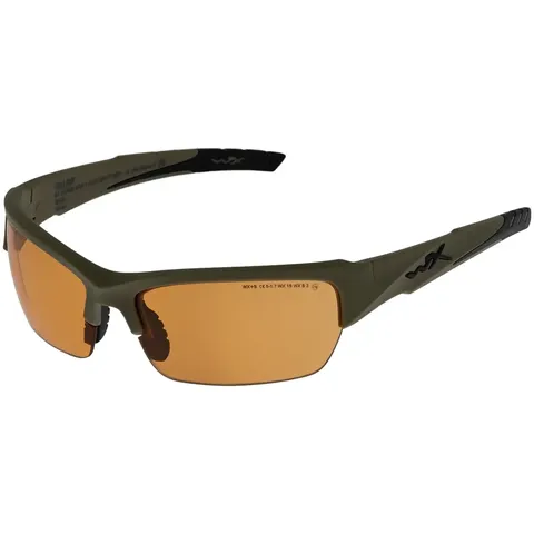 Окуляри балістичні Wiley X WX Valor 2.5. 3 лінзи (Grey/Clear/Light Rust) оправа Tan — фото 4