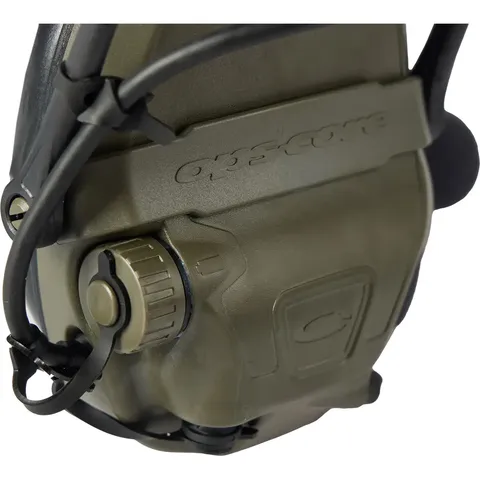 Активні навушники Ops-Core AMP Communication Headset-Connectorized. NFMI. Верхній тримач. Ranger Green — фото 5