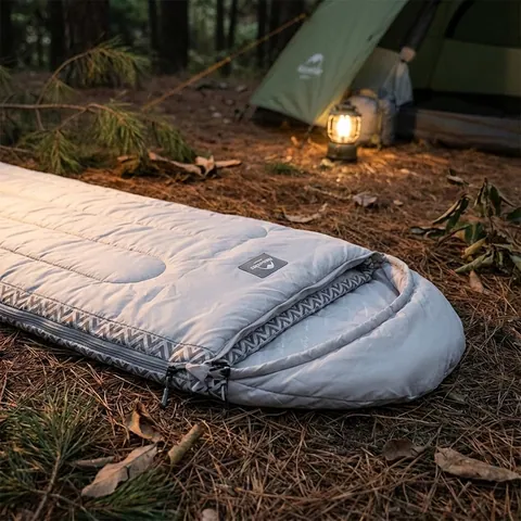 Спальник з капюшоном Naturehike L250 NH21MSD07, (9°C), лівий, сірий