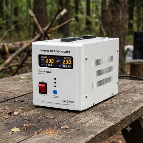 ДБЖ з правильною синусоїдою 12V LPY-PSW-500VA+ (350Вт) 5A/10A