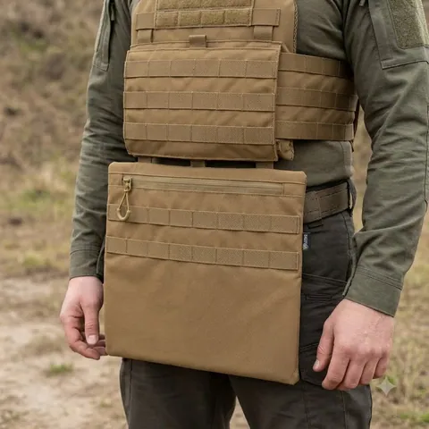 Захист живота (кишківник) Kiborg з балістичним пакетом 1 клас захисту Militex Coyote