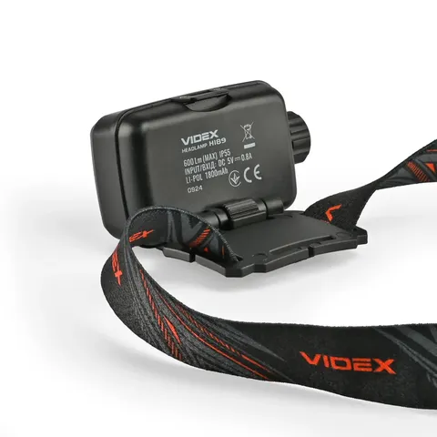 Світлодіодний налобний ліхтарик VIDEX 600Lm 5000K — фото 7