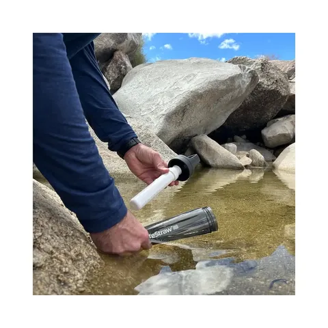 Пляшка-фільтр для води LifeStraw Go Filter Bottle, 1 л, Laguna Teal — фото 4