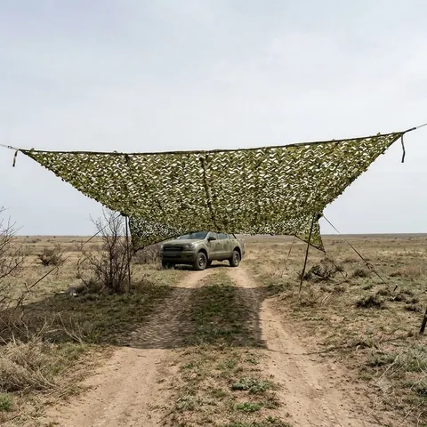 Маскувальна сітка Militex для авто Мультикам весна індивідуального розміру (50 грн за 1 кв.м.) — фото 1